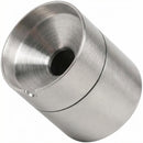 Car Ashtray with lid smell proof Stainless Steel Portable Smokeless Detachable Windproof Self Extinguishing Butt Bucket Ash Tray for Most Car Cup Holder for Outdoor Travel Home Office (Silver)-4
