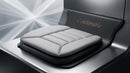 Car Seat Cushion with 1.2inch Comfort Memory Foam Seat Cushion for Car and Office Chair (Gray)-1