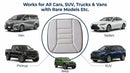 Car Seat Cushion with 1.2inch Comfort Memory Foam Seat Cushion for Car and Office Chair (Gray)-7