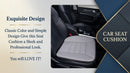 Car Seat Cushion with 1.2inch Comfort Memory Foam Seat Cushion for Car and Office Chair (Gray)-5