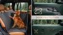 Dog Seat Cover for Back Seat 100% Waterproof with Mesh Window Scratch Prevent Anti-slip Dog Car Hammock Standard-7