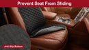 Dog Car Seat Cover for Back Seat 2025 Upgraded 600D Heavy Duty Waterproof & Scratch-Resistant Dog Hammock for Car Back Seat Pet Cover for Dogs with Sedan Trucks and SUVs Standard Black-5