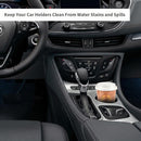 4 Pack 2.56 Car Coasters for Drinks Absorbent Mandala Ceramic Cup Holder Coaster for Your Car with Fingertip Grip Removable Cute Auto Accessories Keep Vehicle Clean for Women & Girls-5