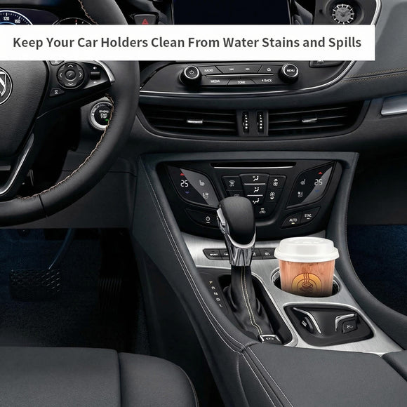 4 Pack 2.56 Car Coasters for Drinks Absorbent Mandala Ceramic Cup Holder Coaster for Your Car with Fingertip Grip Removable Cute Auto Accessories Keep Vehicle Clean for Women & Girls
