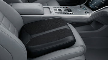 Car Memory Foam Heightening Front Seat Cushion for Short People Driving Hip(Coccyx/Tailbone) and Lower Back Pain Relief Butt Pillows Adult Booster Seat for Car. (Black)