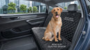 Waterproof Scratchproof Pet Bench Seat Covers for Cars Trucks SUVs Nonslip Durable Back Seat Cover for Dogs Washable Backseat Protection Black-1