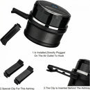 Car Ashtray with Lid Easy Clean Up Detachable Auto Ashtray LED for Most Car/Air Vent Cup Holder Home Office-3