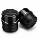 Car Ashtray with Lid Easy Clean Up Detachable Auto Ashtray LED for Most Car/Air Vent Cup Holder Home Office-2