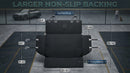 SUV Cargo Liner for Dogs Waterproof Pet Cargo Cover Dog Seat Mat for SUVs Sedans Vans with Bumper Flap Protector Non-Slip Large Size Universal Fit Black-5