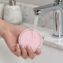 2 Pack Bling Cup Holder Insert Coasters 2.75 Inch Soft Crystal Rhinestone Rubber Pad Set Round Auto Drink Coaster Car Interior Accessories (Pink)-5