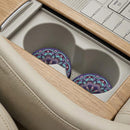 Car Cup Drink Holder Coaster 2 Pack Car Coasters for Cup Holders Cute Vehicle Accessories for Women and Girl (Mandala)-4