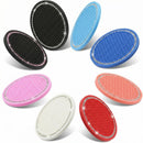 yousheng 2PCS Bling Car Cup Coaster Universal Vehicle Bling Holder Insert 2.75 inch Rhinestone Anti Slip Silicone Insert Suitable for Most Car Interior Best Gift Car Bling for Women Black 2 Pack-9