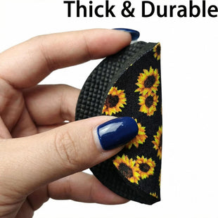 2 Pack Car Coasters for Drinks Absorbent - 2.75 Inch Cute Car Cup Holder Coasters for Women Removable Cup Holder Coaster for Your Car Car Interior Accessories for Women & Girls (Sunflower)