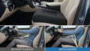 Car Booster Seat Cushion Raise The Height for Short People Driving Hip (Tailbone) and Lower Cack Fatigue Relief Suitable for Trucks Cars SUVs Office Chairs Wheelchairs (Pure Black)-3