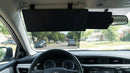 Polarized Sun Visor for Car Upgraded UV400 Car Sun Visor Extension with PC Lens and Side Sunshade Anti-Glare Visor for Safe Driving (No Zipper)-1