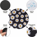 Car Cup Drink Holder Coaster 2 Pack Car Coasters for Cup Holders Cute Vehicle Accessories for Women and Girl (Daisy)-4