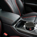 4 Pcs Bling Car Coasters Cup Holder Coasters for Car Cup Holder Inserts Compatible with Wrangler 2018-2022 Jl Jlu 2020-2022 Gladiator Jt Cup Mat Pad Interior Decoration Accessories 2 Styles-4