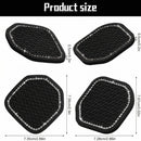 4 Pcs Bling Car Coasters Cup Holder Coasters for Car Cup Holder Inserts Compatible with Wrangler 2018-2022 Jl Jlu 2020-2022 Gladiator Jt Cup Mat Pad Interior Decoration Accessories 2 Styles-2