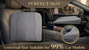 Car Seat Cushion Comfort Memory Foam Car Cushions for Driving - Sciatica & Lower Back Pain Relief Driver Seat Pillow for Auto Office Chair Wheelchair - Gray-9
