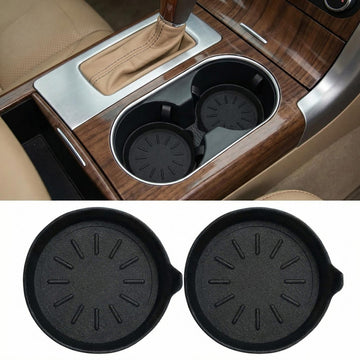 Car Coasters for Cup Holder Silicone Car Cup Holder Coasters Pack of 2