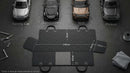 Dog Back Seat Cover Protector for Cars SUV and Trucks with Mesh Window Scratchproof Nonslip and Waterproof Material(Black)-7