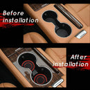 Car Cup Holder Coasters 2 Pack Universal Auto Anti Slip Cup Holder Insert Coaster Car Interior Accessories (Red)-7
