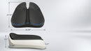 Car Seat Cushion for Car and Truck Driver Seat Office Chair Wheelchairs Coccyx Support Sciatica Lower Back Pain Relief Memory Foam Car Seat Pad-6
