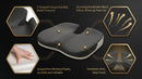 Car Seat Cushion for Car and Truck Driver Seat Office Chair Wheelchairs Coccyx Support Sciatica Lower Back Pain Relief Memory Foam Car Seat Pad-3