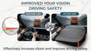 Premium Car Seat Cushion Memory Foam Driver Seat Cushion to Improve Driving View- Coccyx & Lower Back Pain Relief - Seat Cushion for Car Truck Office Chair (Classic Black)-6