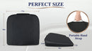 Premium Car Seat Cushion Memory Foam Driver Seat Cushion to Improve Driving View- Coccyx & Lower Back Pain Relief - Seat Cushion for Car Truck Office Chair (Classic Black)-3