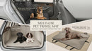 Dog Car Seat Covers for Back Seat Waterproof Bench Seat Cover Protector Nonslip Durable Soft Pet Dog Back Seat Cover for Car Truck & SUV (Black)-5