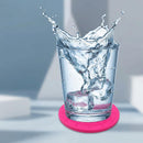 Car Cup Holder Coaster 4 Pack 2.75 Inch Diameter PVC Non-Slip Universal Insert Coaster Durable Suitable for Most Car Interior Car Accessory for Women Men Rose-6