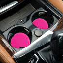 Car Cup Holder Coaster 4 Pack 2.75 Inch Diameter PVC Non-Slip Universal Insert Coaster Durable Suitable for Most Car Interior Car Accessory for Women Men Rose-5