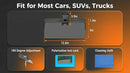 Sun Visor for Car Universal Anti-Glare Polarized Sun Visor Extender Easy to Install UV400 Visor Extension Protect from Glare/UV Ray/Stray Light Safe Driving for Car-2