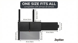 Upgraded Polarized Car Visor Extender Sun Blocker Sun Visor Extender for Car Visor Sun Visor for Windshields Automotive Interior Sun Protection Protects from UV Rays (Driver Side)