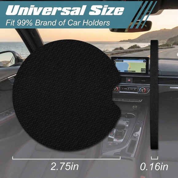 Car Cup Holder Coasters 2 Pack Universal Auto Anti Slip Insert Coaster with A Finger Notch Cute Car Assecories for Women Men Cup Mat for Most Interior Abstract Boho Leaves