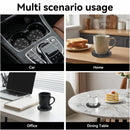 Bling Cup Holder Coasters for Car 2PCS Universal Non-Slip Cup Holder Embedded Decorative Coasters Shiny Crystal Car Interior Accessories Gifts for Women (Black)-2