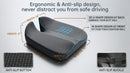 Heightening Truck Seat Cushion for Broader Vision Car Seat Cushion for Car Seat Driver Truck Driver Sciatica Pain Relief Pillow Tailbone Pain Relief Cushion for Long Time Driving-6