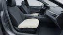 Genuine Sheepskin Auto Seat Pad Australian Soft Wool Seat Cover Breathable and Sweat-Wicking Comfort Warm Universal Fit 19.2 inch x19.2 inch (Front seat Cushion 1pc Ivory White)-3