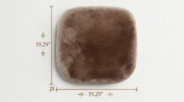 Genuine Sheepskin Auto Seat Pad Australian Soft Wool Seat Cover Breathable and Sweat-Wicking Comfort Warm Universal Fit 19.2 inch x19.2 inch (Front seat Cushion 1pc Ivory White) - 0
