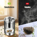 Car Ashtray Car Ashtray with Lid Smell Proof Stainless Steel Smokeless Ashtray Windproof for Indoor or Outdoor Use Cool Ash Tray Sets for Weed (CC)-6