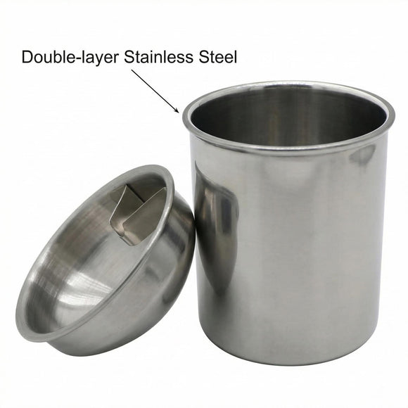 Car Ashtray Car Ashtray with Lid Smell Proof Stainless Steel Smokeless Ashtray Windproof for Indoor or Outdoor Use Cool Ash Tray Sets for Weed (CC)