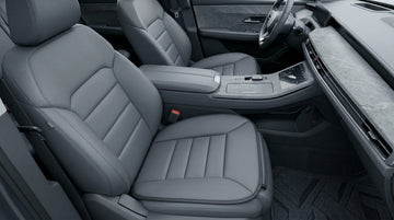 Premium Car Seat Cushion Driver Cushion with Comfort Memory Foam & Non-Slip Rubber Bottom Car Seat Pad Works with 95% of Vehicles and Office Chair or Home (Grey)