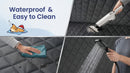2 Packs Car Front Seat Cover for Dogs Waterproof Pet Car Seat Protector Nonslip Scratch-Proof Dog Seat Cover for Cars Trucks & SUVs-7