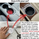 Car Cup Holder Coaster 2 Pack Universal Auto Anti Slip Cup Holder Insert Ornaments Coaster Durable Suitable for Most Car Interior Accessories (Black-Spider Web)-6