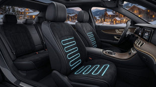 Car Seat Cushion Chair Cushion Auto Seat Cushion for Full Back and Seat Velour Seat Car Cushion Front Chair Pad Seat Cushion for Car Seat Driver 1 Pack (NH001-1pcs/Black)