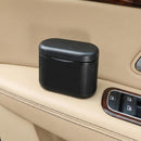 Multi-spot Placed Car Ashtray Removable Detachable Alloy with Lid Blue Led Clamped&Glued Beside Door Air Outlet Behind Seat Black-3