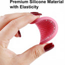4PCS Bling Coaster 2.75 Inch Auto Car Cup Holder Insert Coasters Silicone Anti-Slip Crystal Rhinestone Drink Mat Universal Vehicle Interior Accessories for Women Girls (Pink)-5