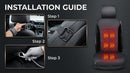 Universal Seat Cushion Comfortable Seat Cover with Full Back Support in Winter-3