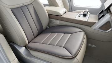 Car Seat Cushion Pad Memory Foam Seat Cushion Pain Relief Memory Foam Cushion Comfort Seat Protector for Car Office Home Use Gray